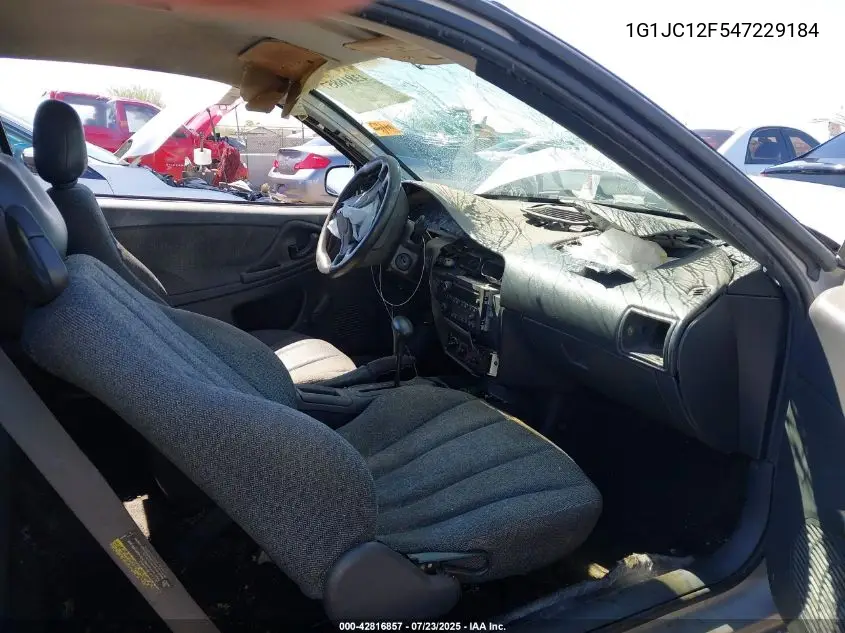 2004 Chevrolet Cavalier VIN: 1G1JC12F547229184 Lot: 42816857