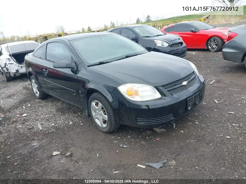 2006 Chevrolet Cobalt Ls VIN: 1G1AJ15F767720912 Lot: 12305004