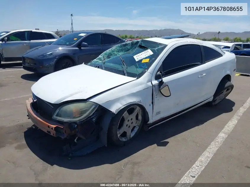 2006 Chevrolet Cobalt Ss Supercharged VIN: 1G1AP14P367808655 Lot: 42247456