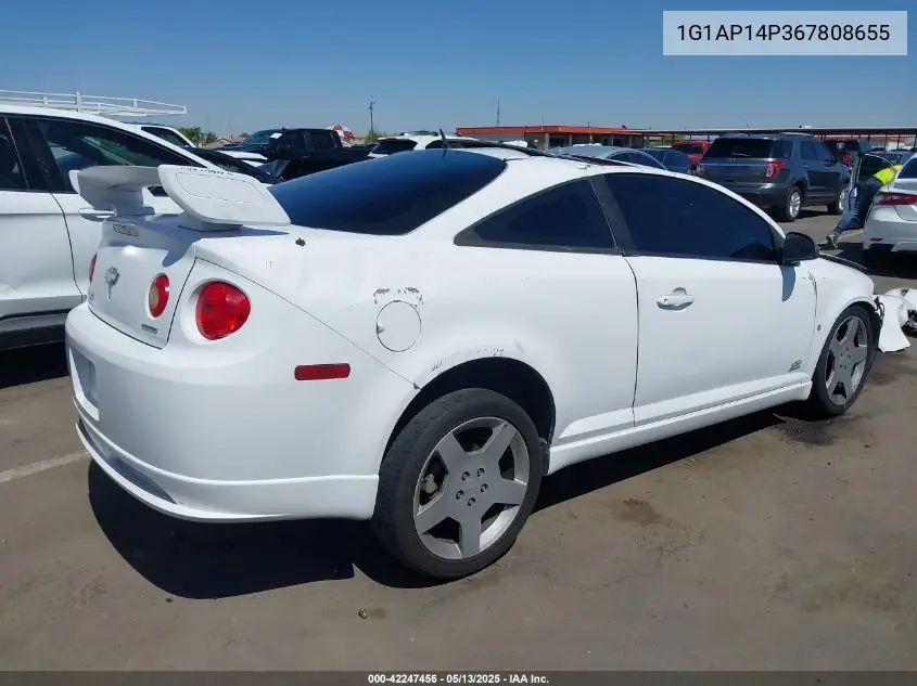 2006 Chevrolet Cobalt Ss Supercharged VIN: 1G1AP14P367808655 Lot: 42247456
