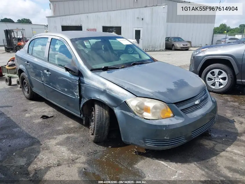 2006 Chevrolet Cobalt Ls VIN: 1G1AK55F967614904 Lot: 42263255