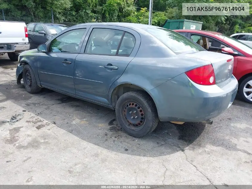 2006 Chevrolet Cobalt Ls VIN: 1G1AK55F967614904 Lot: 42263255