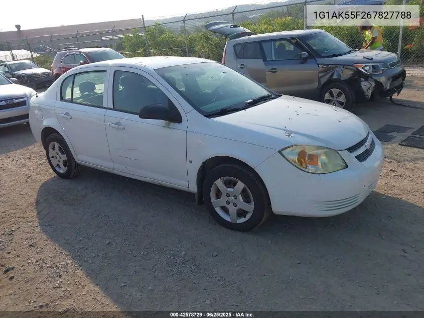 2006 Chevrolet Cobalt Ls VIN: 1G1AK55F267827788 Lot: 42578729