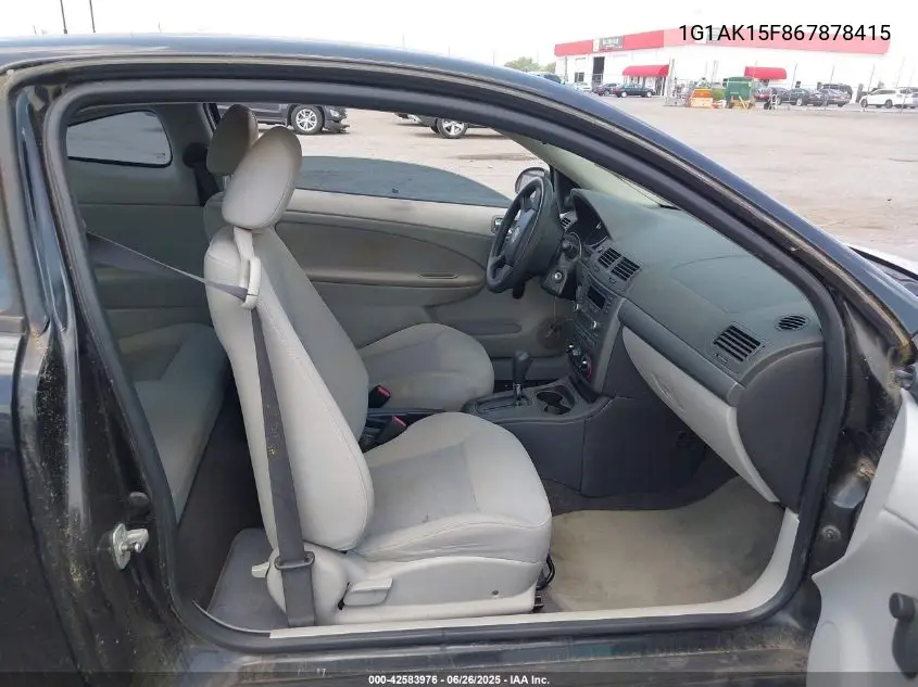 2006 Chevrolet Cobalt Ls VIN: 1G1AK15F867878415 Lot: 42583976
