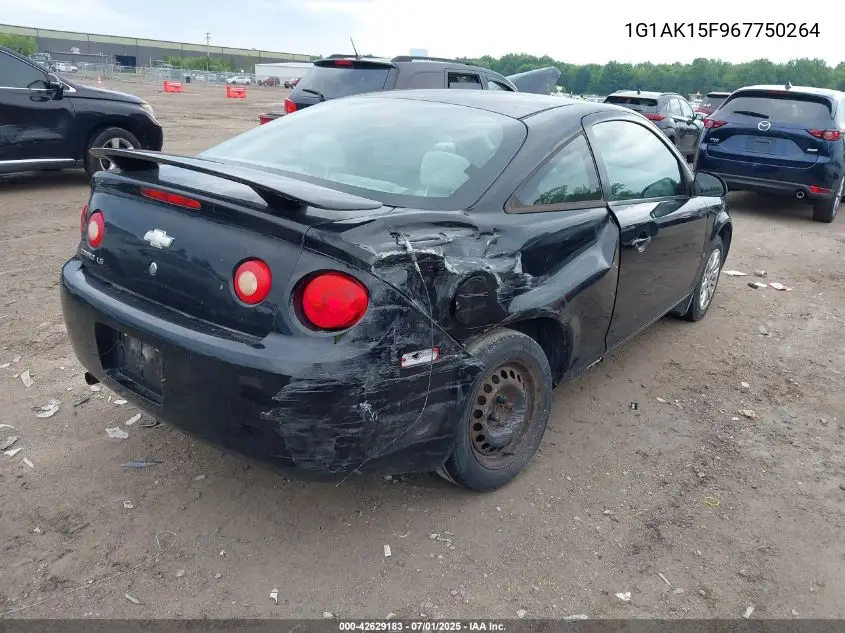 2006 Chevrolet Cobalt Ls VIN: 1G1AK15F967750264 Lot: 42629183