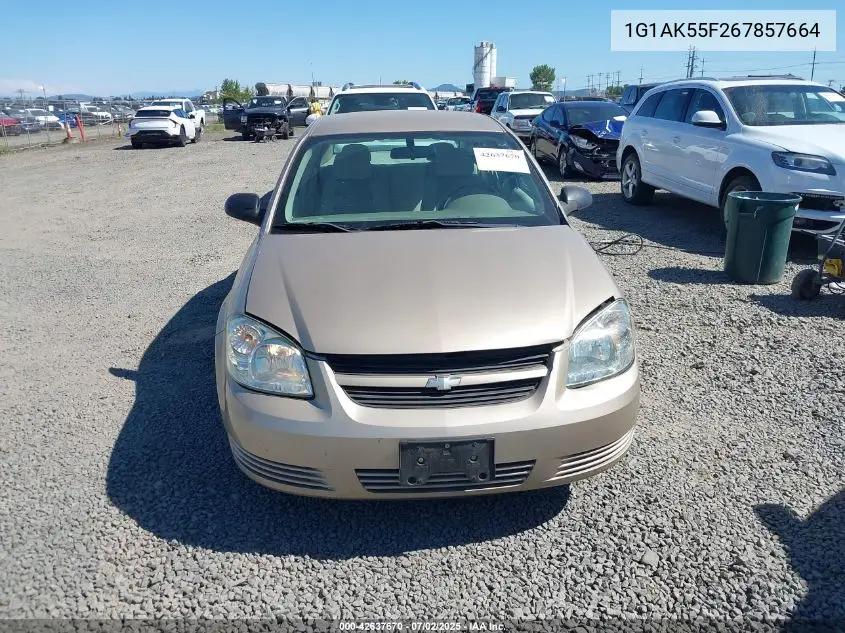 2006 Chevrolet Cobalt Ls VIN: 1G1AK55F267857664 Lot: 42637670