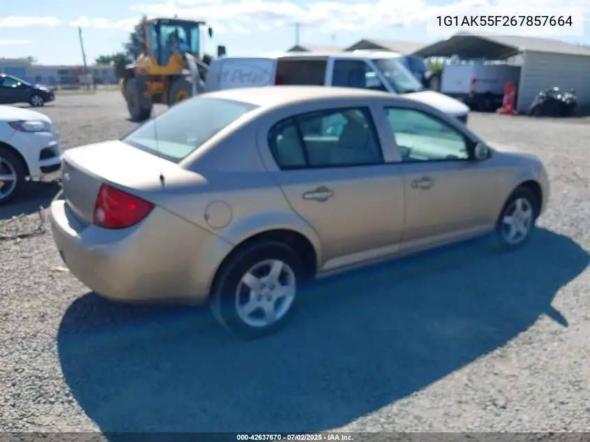 2006 Chevrolet Cobalt Ls VIN: 1G1AK55F267857664 Lot: 42637670
