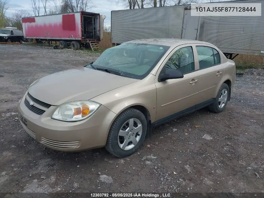 2007 Chevrolet Cobalt VIN: 1G1AJ55F877128444 Lot: 12303792