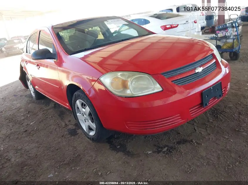 2007 Chevrolet Cobalt Ls VIN: 1G1AK55F077384025 Lot: 42256864