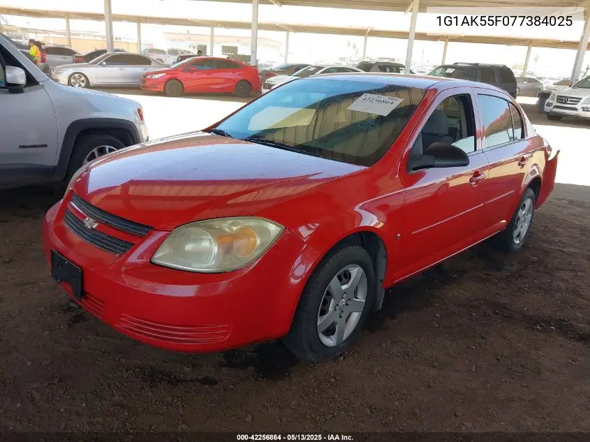 2007 Chevrolet Cobalt Ls VIN: 1G1AK55F077384025 Lot: 42256864