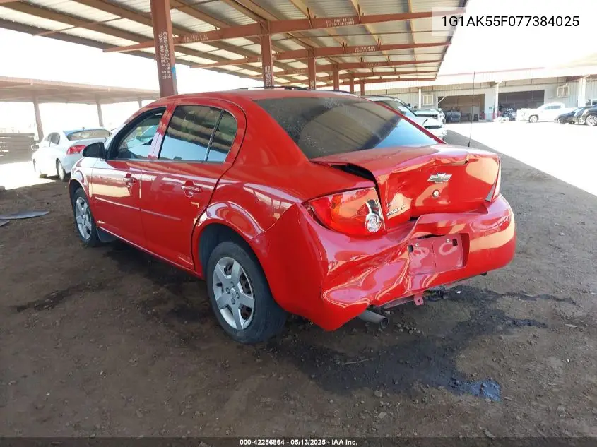 2007 Chevrolet Cobalt Ls VIN: 1G1AK55F077384025 Lot: 42256864