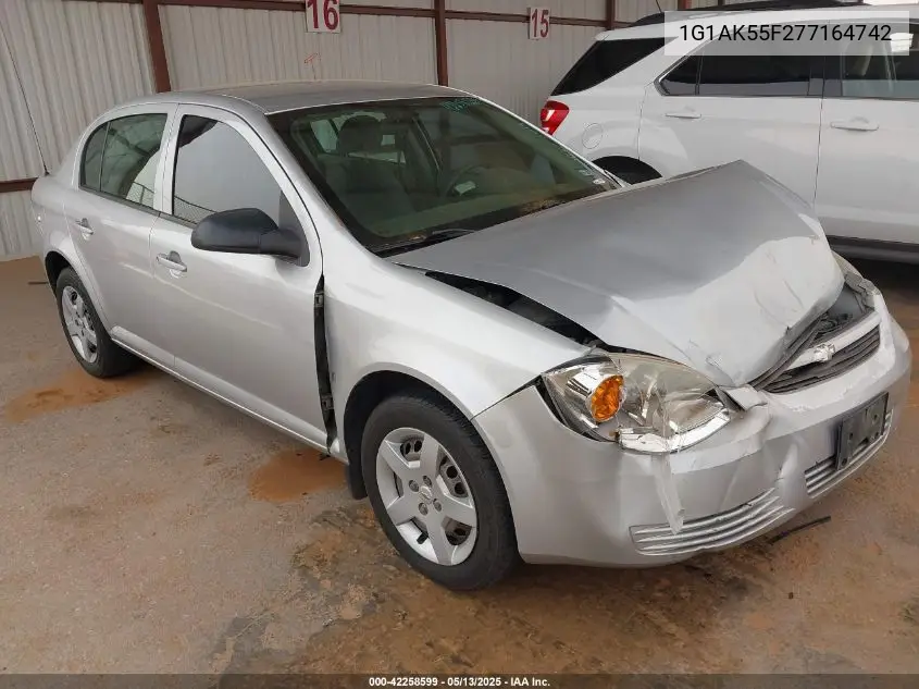 2007 Chevrolet Cobalt Ls VIN: 1G1AK55F277164742 Lot: 42258599
