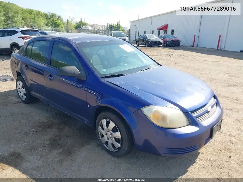 2007 Chevrolet Cobalt Ls VIN: 1G1AK55F677289016 Lot: 42276227