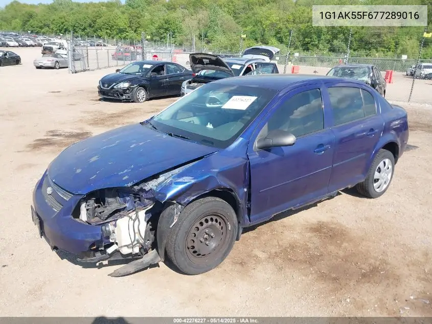2007 Chevrolet Cobalt Ls VIN: 1G1AK55F677289016 Lot: 42276227