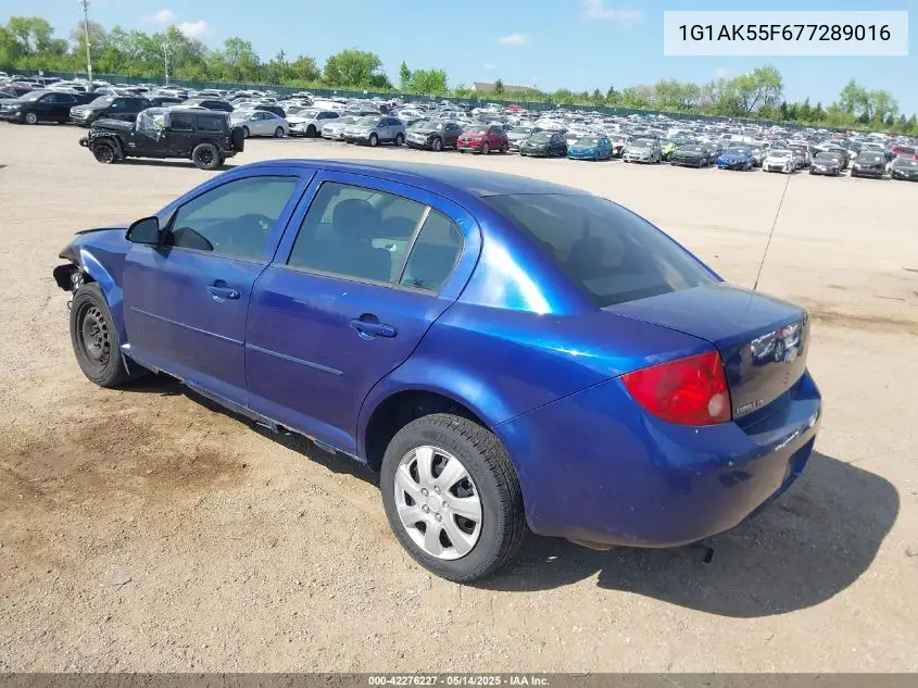 2007 Chevrolet Cobalt Ls VIN: 1G1AK55F677289016 Lot: 42276227
