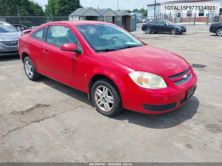 2007 Chevrolet Cobalt Lt VIN: 1G1AL15F977334021 Lot: 42591057