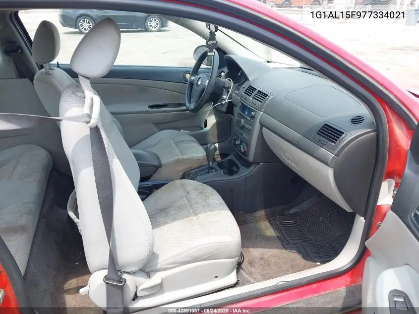 2007 Chevrolet Cobalt Lt VIN: 1G1AL15F977334021 Lot: 42591057