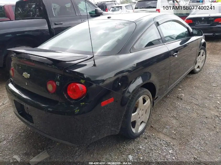 2007 Chevrolet Cobalt Ss VIN: 1G1AM15B077400241 Lot: 42614331