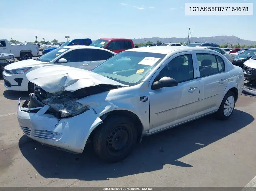 2007 Chevrolet Cobalt Ls VIN: 1G1AK55F877164678 Lot: 42661201