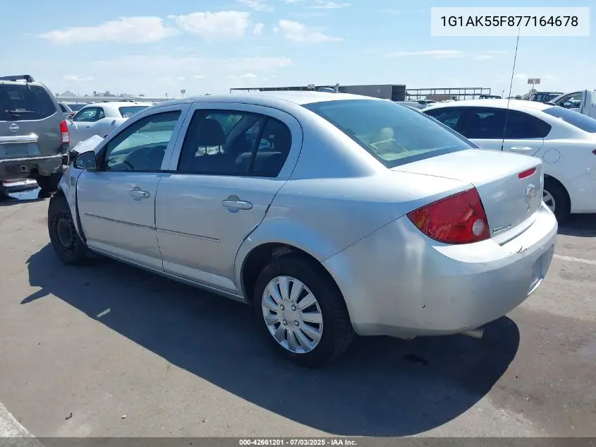 2007 Chevrolet Cobalt Ls VIN: 1G1AK55F877164678 Lot: 42661201