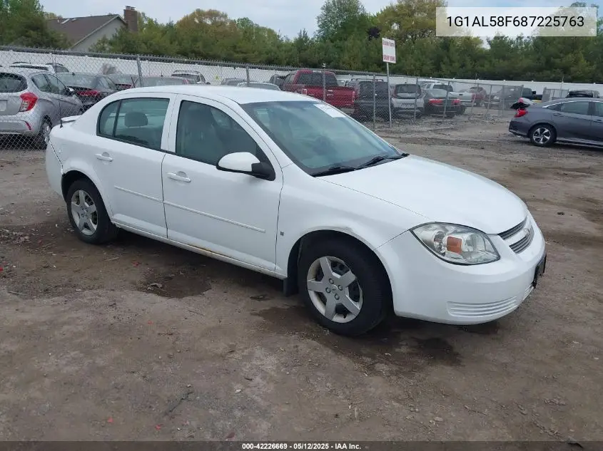 2008 Chevrolet Cobalt Lt VIN: 1G1AL58F687225763 Lot: 42226669