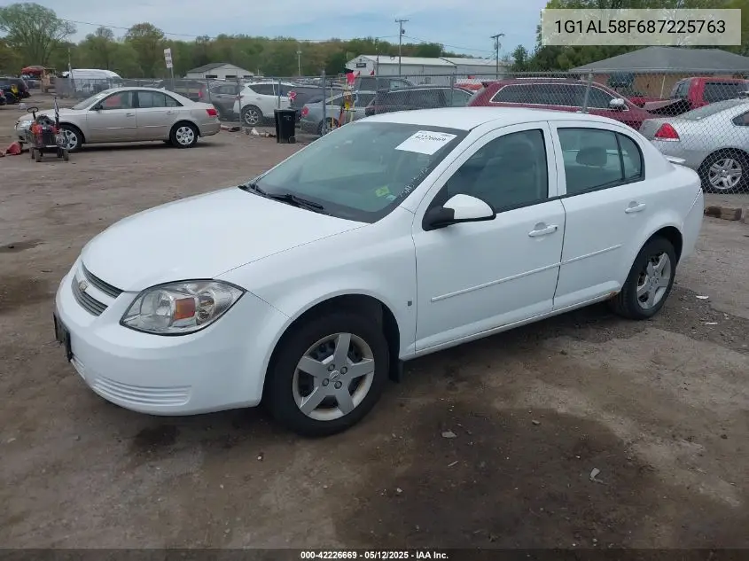 2008 Chevrolet Cobalt Lt VIN: 1G1AL58F687225763 Lot: 42226669