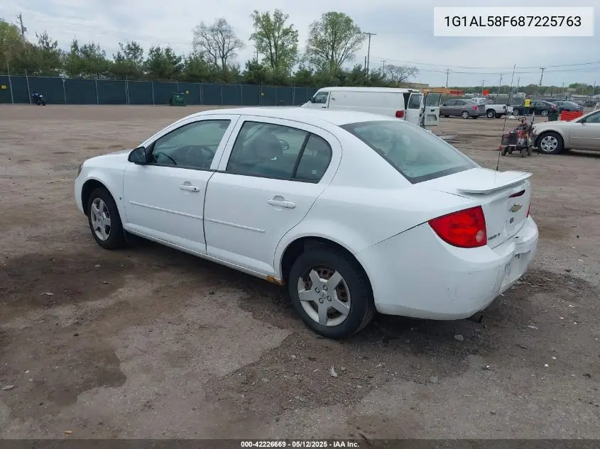 2008 Chevrolet Cobalt Lt VIN: 1G1AL58F687225763 Lot: 42226669