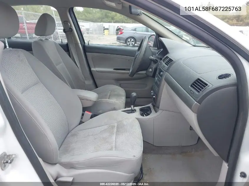 2008 Chevrolet Cobalt Lt VIN: 1G1AL58F687225763 Lot: 42226669
