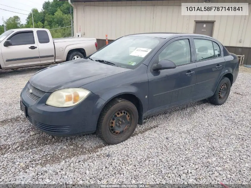 2008 Chevrolet Cobalt Lt VIN: 1G1AL58F787141841 Lot: 42236880
