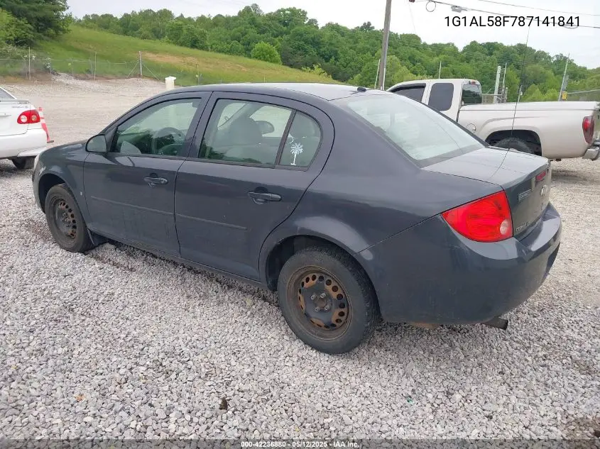 2008 Chevrolet Cobalt Lt VIN: 1G1AL58F787141841 Lot: 42236880