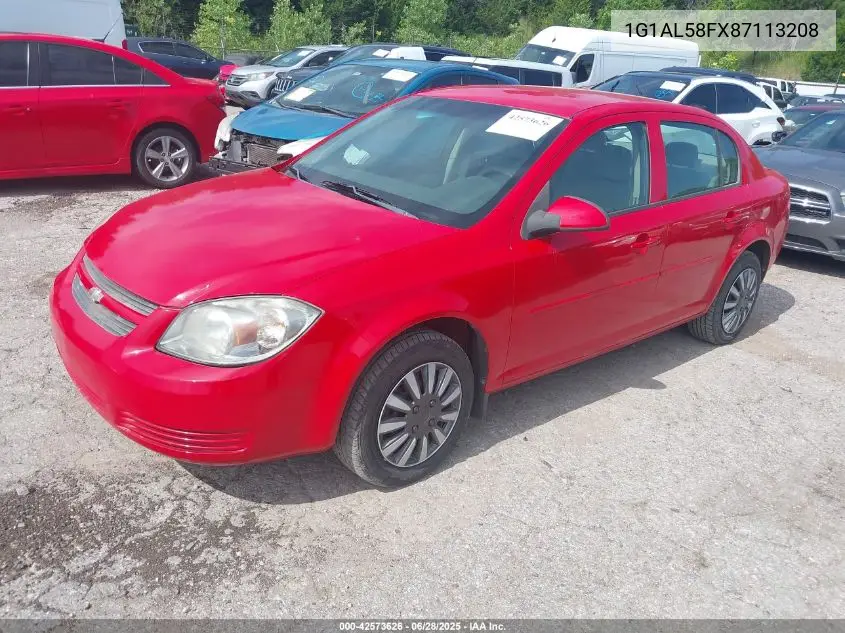 2008 Chevrolet Cobalt Lt VIN: 1G1AL58FX87113208 Lot: 42573626