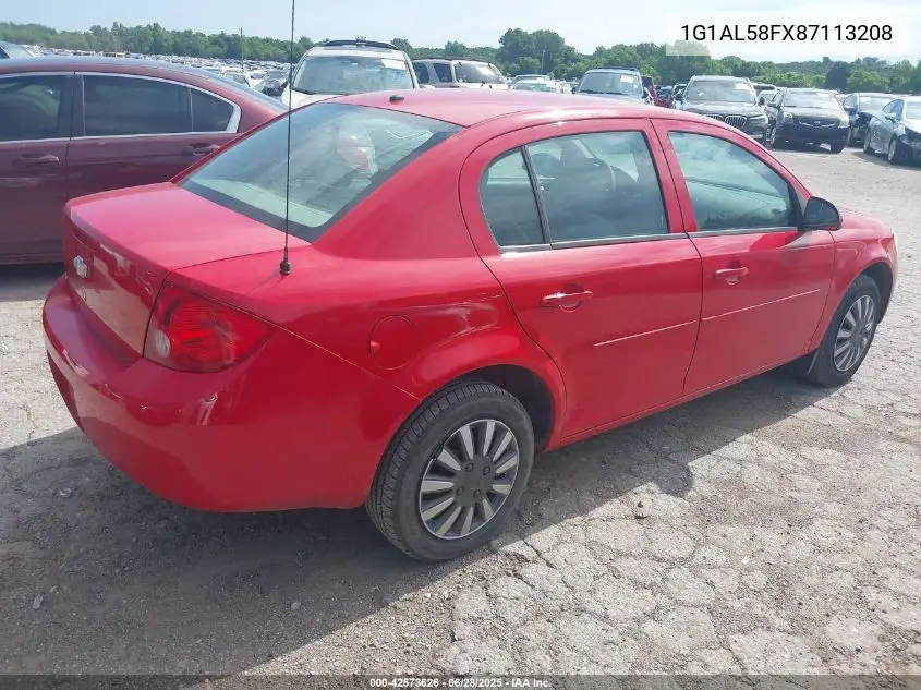 2008 Chevrolet Cobalt Lt VIN: 1G1AL58FX87113208 Lot: 42573626