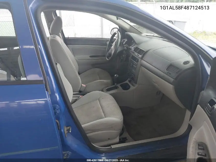 2008 Chevrolet Cobalt Lt VIN: 1G1AL58F487124513 Lot: 42611964
