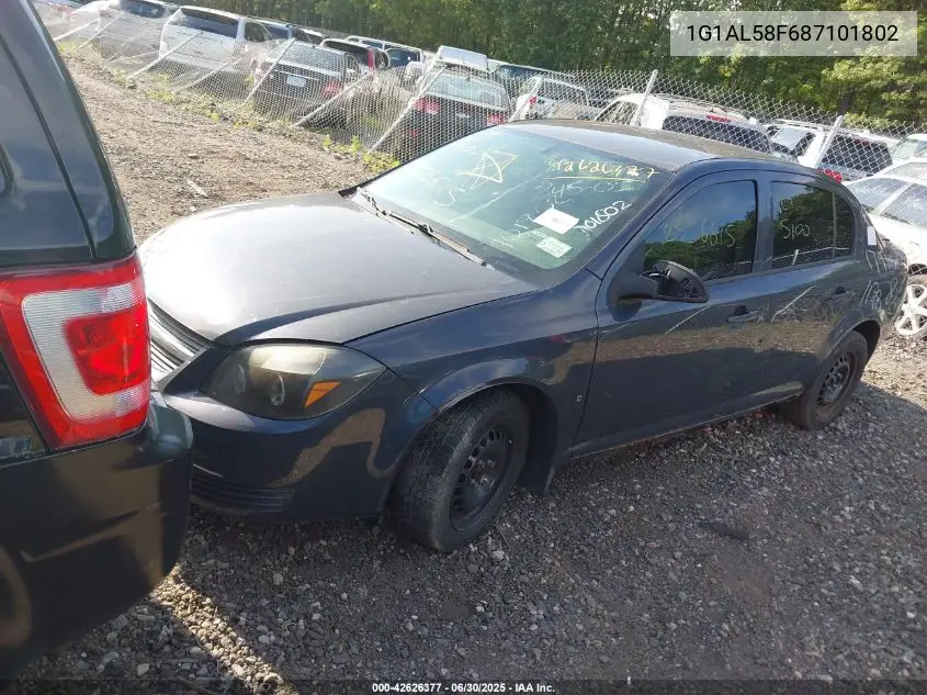 2008 Chevrolet Cobalt Lt VIN: 1G1AL58F687101802 Lot: 42626377