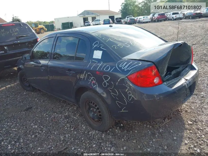 2008 Chevrolet Cobalt Lt VIN: 1G1AL58F687101802 Lot: 42626377
