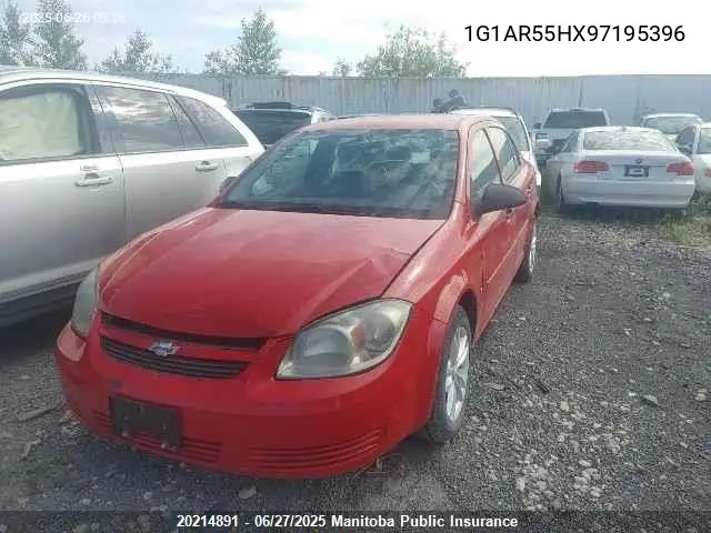 2009 Chevrolet Cobalt Ls VIN: 1G1AR55HX97195396 Lot: 20214891