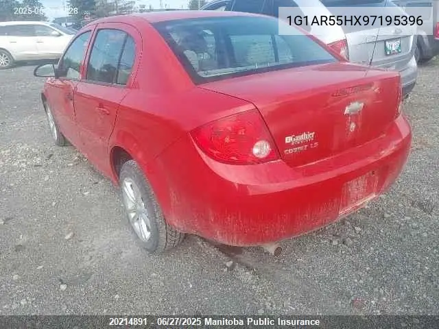 2009 Chevrolet Cobalt Ls VIN: 1G1AR55HX97195396 Lot: 20214891