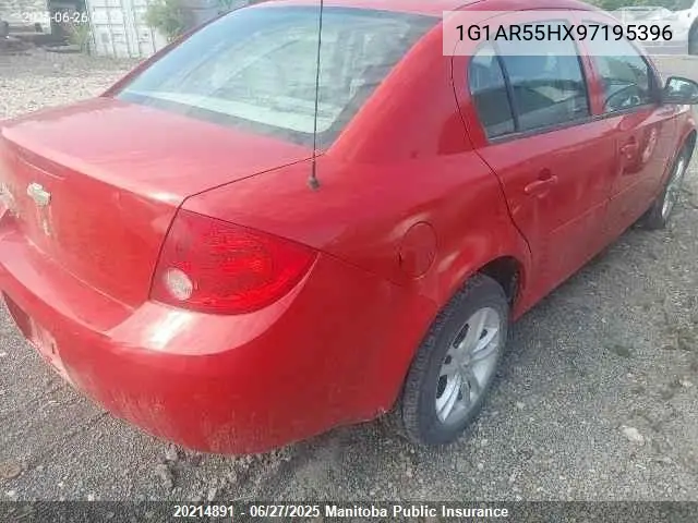 2009 Chevrolet Cobalt Ls VIN: 1G1AR55HX97195396 Lot: 20214891