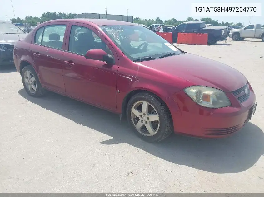 2009 Chevrolet Cobalt Lt VIN: 1G1AT58H497204770 Lot: 42244517