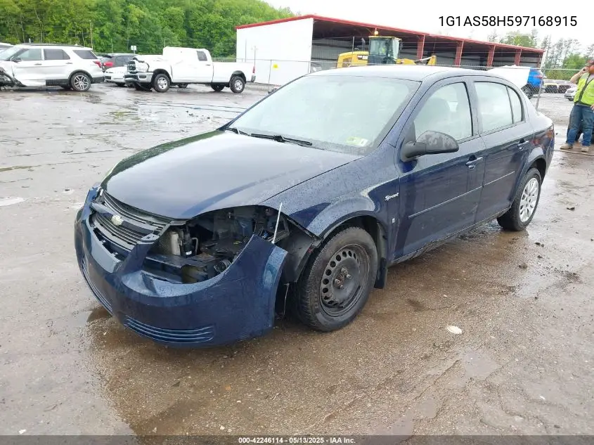 2009 Chevrolet Cobalt Ls VIN: 1G1AS58H597168915 Lot: 42246114