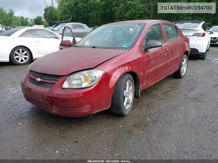 2009 Chevrolet Cobalt Lt VIN: 1G1AT58H497294700 Lot: 42272130