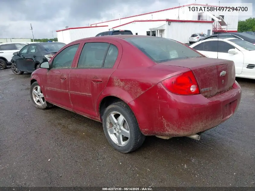 2009 Chevrolet Cobalt Lt VIN: 1G1AT58H497294700 Lot: 42272130