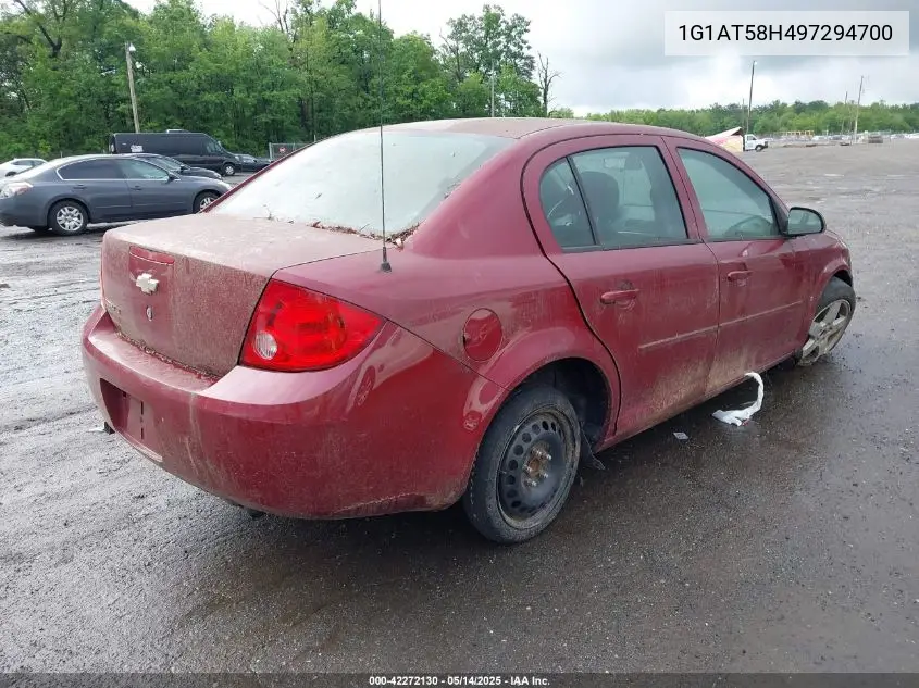 2009 Chevrolet Cobalt Lt VIN: 1G1AT58H497294700 Lot: 42272130