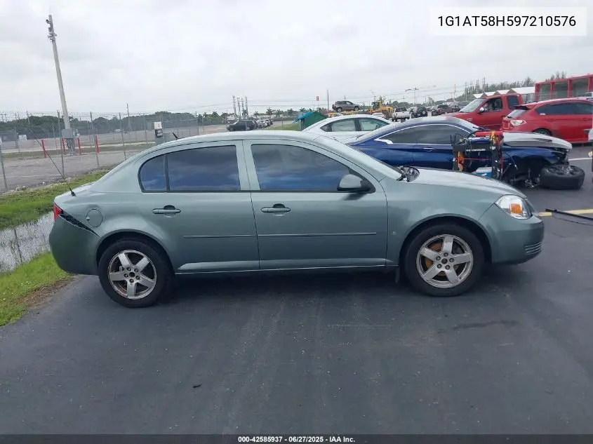2009 Chevrolet Cobalt Lt VIN: 1G1AT58H597210576 Lot: 42585937