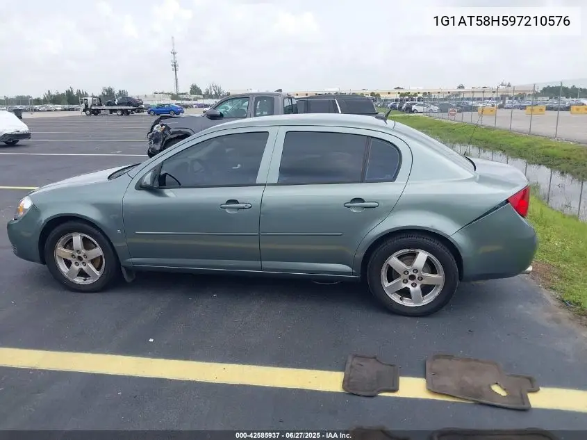 2009 Chevrolet Cobalt Lt VIN: 1G1AT58H597210576 Lot: 42585937
