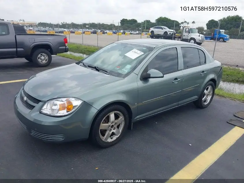2009 Chevrolet Cobalt Lt VIN: 1G1AT58H597210576 Lot: 42585937