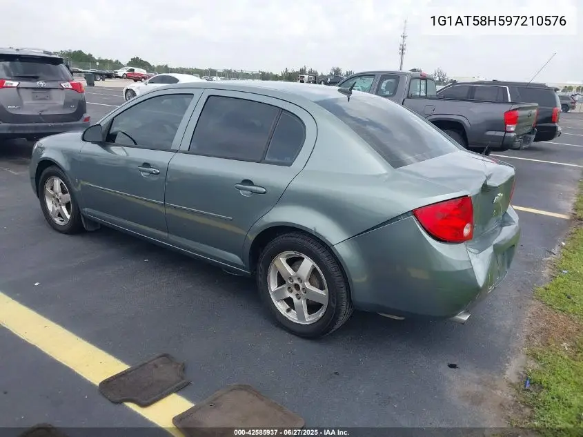 2009 Chevrolet Cobalt Lt VIN: 1G1AT58H597210576 Lot: 42585937