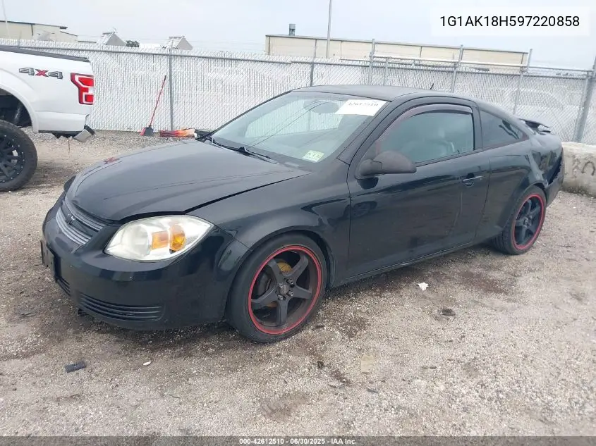 2009 Chevrolet Cobalt Ls VIN: 1G1AK18H597220858 Lot: 42612510