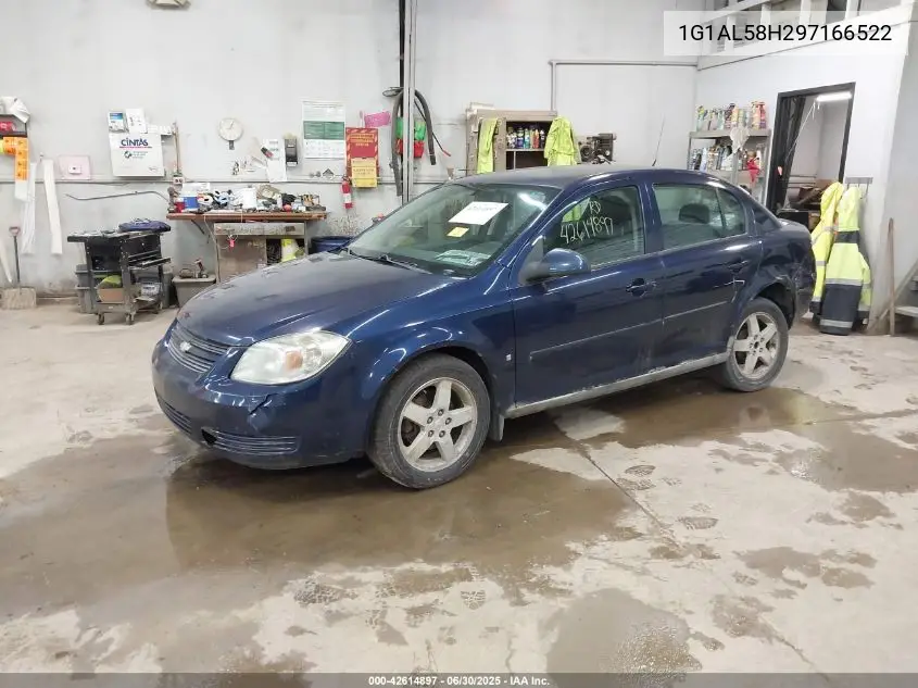 2009 Chevrolet Cobalt Lt VIN: 1G1AL58H297166522 Lot: 42614897