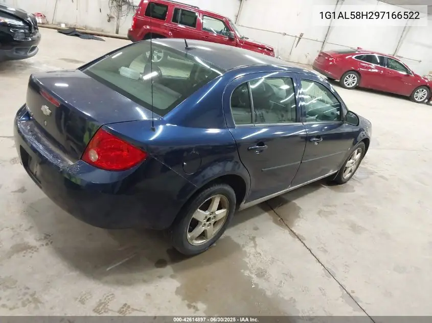 2009 Chevrolet Cobalt Lt VIN: 1G1AL58H297166522 Lot: 42614897